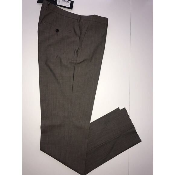 NWT $255 Boss Hugo Boss Central Mens Medium Brown Dress Pants Size 35R US - Picture 4 of 9